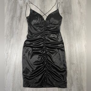 Black Backless Dress